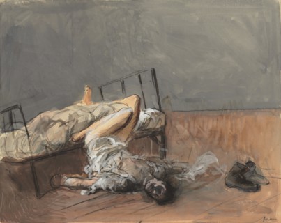 The Suicide, fourth quarter 1800s or first third 1900s. Creator: Jean Louis Forain (French, 1852-1931).
