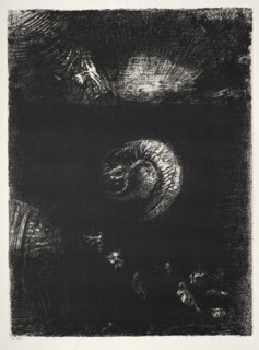 The Temptation of Saint Anthony (First Series): And All Manner of Frightful Creatures Arise, 1888. Creator: Odilon Redon (French, 1840-1916); Becquet (French); Edmond Deman.