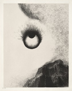 The Temptation of Saint Anthony (First Series): Everywhere Eyeballs are Aflame, 1888. Creator: Odilon Redon (French, 1840-1916); Becquet (French); Edmond Deman.