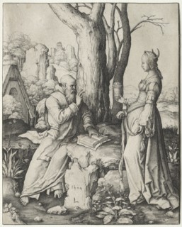 The Temptation of St. Anthony, 1509. Creator: Lucas van Leyden (Dutch, 1494-1533).