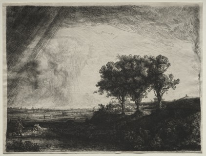 The Three Trees, c. 1770-1844. Creator: James Bretherton (British, 1844).