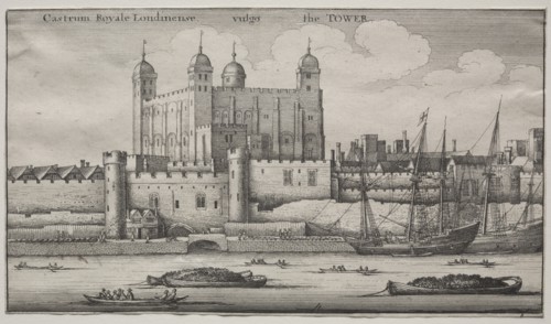 The Tower, London. Creator: Wenceslaus Hollar (Bohemian, 1607-1677).