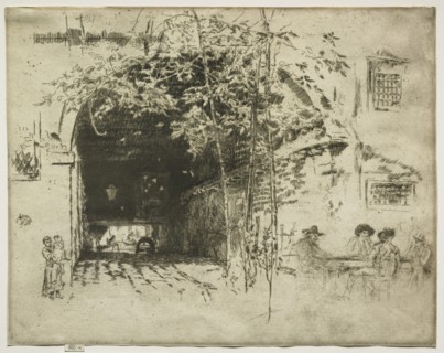 The Traghetto, 1880. Creator: James McNeill Whistler (American, 1834-1903).