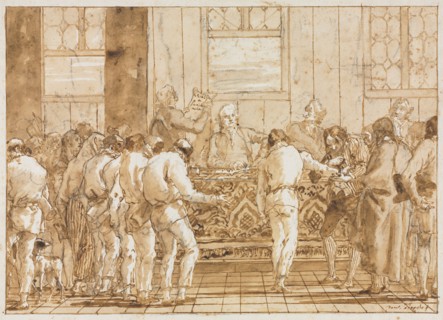 The Trial, 1790s. Creator: Giovanni Domenico Tiepolo (Italian, 1727-1804).