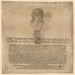 The Triumph of Julius Caesar: Frontispiece, 1593-99. Creator: Andrea Andreani (Italian, about 1558-1610).