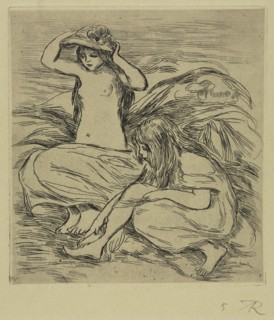 The Two Bathers, 1895. Creator: Pierre-Auguste Renoir (French, 1841-1919).