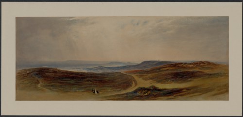 The Valley of the Tyne, My Native Country near Henshaw, 1842. Creator: John Martin (British, 1789-1854).