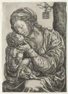 The Virgin Seated at the Foot of a Tree, 1522. Creator: Jan Gossaert (Flemish, c1475/78-1532).