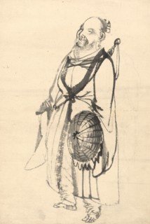 The Wandering Hermit. Creator: Kono Bairei (Japanese, 1844-1895).