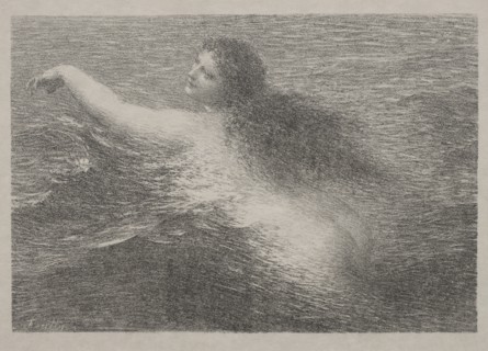 The Water Genius, 1896. Creator: Henri Fantin-Latour (French, 1836-1904).