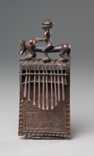 Thumb Piano, late 1800s. Creator: Unknown.