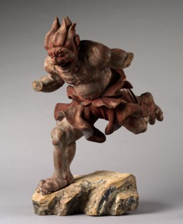 Thunder God (Raijin), 1300s. Creator: Unknown.