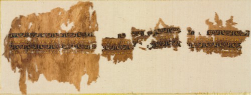 Tiraz with gold, probably from a wide sleeve, 1013-1020. Creator: Unknown.