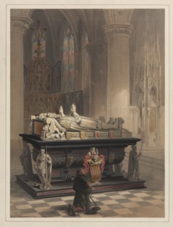 Tomb of De Merode's Family, Gheel. Creator: Louis Haghe (British, 1806-1885).