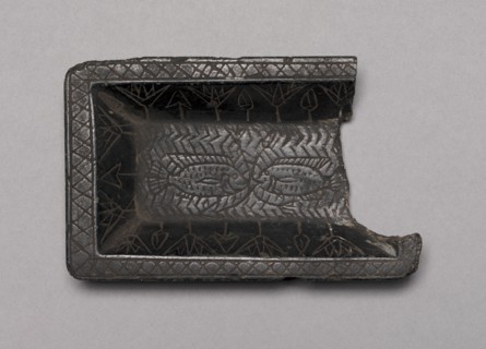 Tray with Pond Scene, 1540-1296 BC. Creator: Unknown.