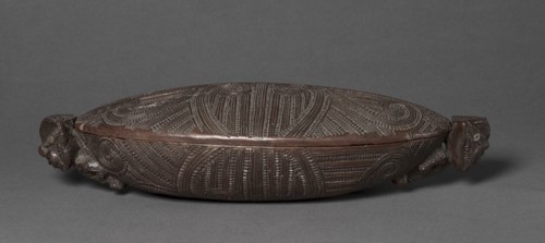 Treasure Box (Wakahuia), 1800s. Creator: Unknown.