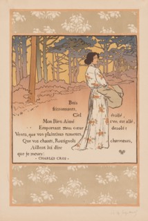 Trembling Woods, 1893. Creator: Georges Auriol (French, 1863-1938); L'Estampe originale, Album II.