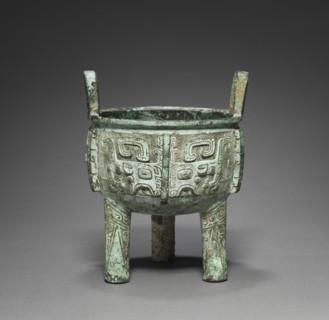 Tripod (Ding), c. 1250-1046 BC. Creator: Unknown.