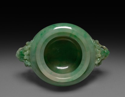 Tripod Vase: Ting, 1644-1911. Creator: Unknown.