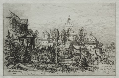 Trocadéro. Creator: Maxime Lalanne (French, 1827-1886).