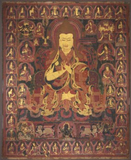 Tsong Khapa, Founder of the Geluk Order, c. 1440-1470. Creator: Unknown.