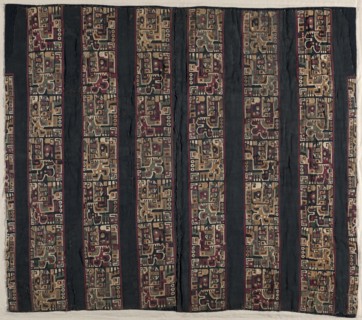 Tunic Fragments with Bird-Headed Creature, 600-1000. Creator: Unknown.