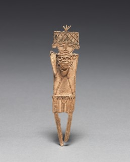 Tunjos (Votive Offering Figurine), c. 900-1550. Creator: Unknown.