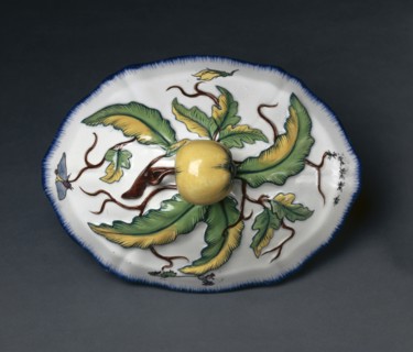 Tureen (cover), c. 1870. Creator: Creil Factory (French); Félix Bracquemond (French, 1833-1914).