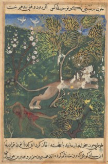 Tuti-Nama (Tales of a Parrot): Tale XXIX, c. 1560. Creator: Unknown.