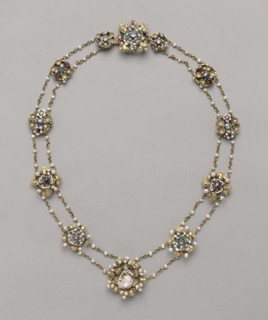 Twelve Medallions Mounted as a Necklace, c. 1400. Creator: Unknown.