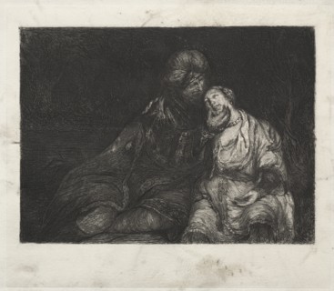 Two Figures, 1800s. Creator: Unknown.
