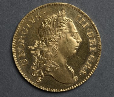 Two Guineas [pattern] (obverse), 1773. Creator: John Sigismund Tanner (British, 1775).