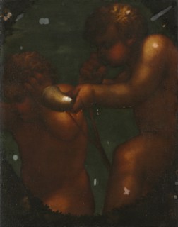 Two Putti, 1700s. Creator: Unknown.