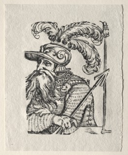 Tyrants of the Old Testament: Ahab. Creator: Georg Pencz (German, c. 1500-1550).