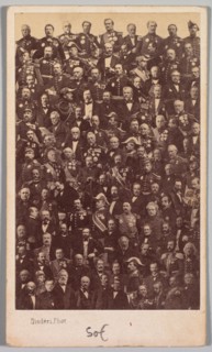 Untitled (French Military Heroes and Political Leaders), mid-1860s. Creator: André Adolphe-Eugène Disdéri (French, 1819-1889).