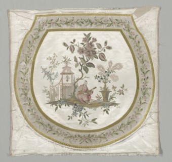 Upholstery for a Chair Seat, c. 1743-1774. Creator: Philippe de Lasalle (French, 1723-1805).