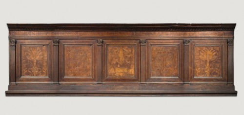 Upper Paneling from a Sacristy Armoire, c. 1460-1475. Creator: Giuliano da Maiano (Italian, 1432-1490), attributed to.