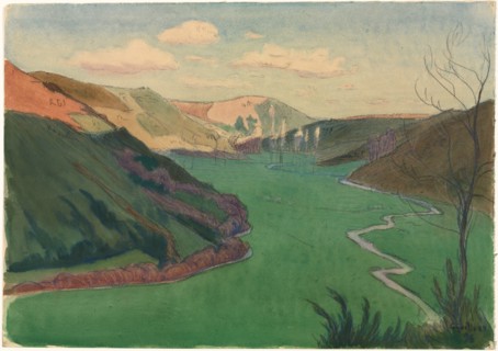 Valley of the Stangala, near Quimper, 1896. Creator: Charles Guilloux (French, 1866-1946).
