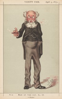 Vanity Fair: Men of the Day, No. 60, "A Novelist", 1873. Creator: Leslie Matthew (Spy) Ward (British, 1851-1922).