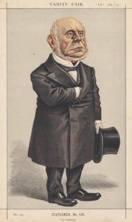 Vanity Fair: Statesman, No. 126 "An Arbitrator", 1872. Creator: Anonymous; Vincent Brooks Day & Son.