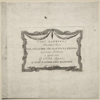 Various Caprices, 1785. Creator: Giovanni Battista Tiepolo (Italian, 1696-1770).