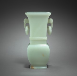 Vase in the Form of Archaic Hu, 1700s. Creator: Unknown.