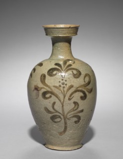 Vase with Floral Design, 1100s. Creator: Unknown.