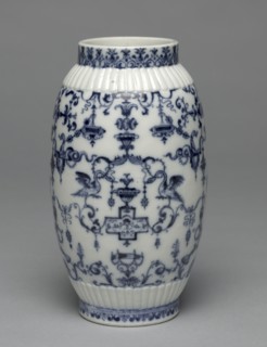 Vase, c. 1695- 1700. Creator: Saint Cloud Porcelain Factory (French).