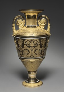 Vase, c. 1820-1830. Creator: St. Petersburg Imperial Porcelain Factory (Russian).