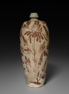 Vase: Cizhou ware, 12th Century. Creator: Unknown.