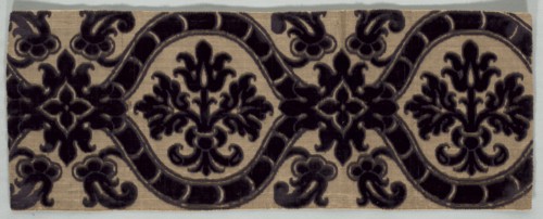Velvet Brocade Textile, late 1500s. Creator: Unknown.