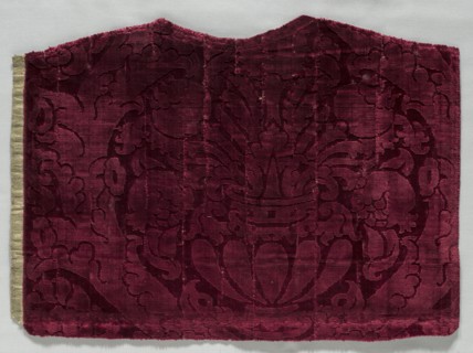 Velvet Fragment, 1500s. Creator: Unknown.