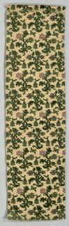 Velvet Fragment, early 1600s. Creator: Unknown.