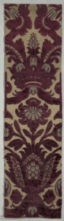 Velvet Textile, 1600s. Creator: Unknown.